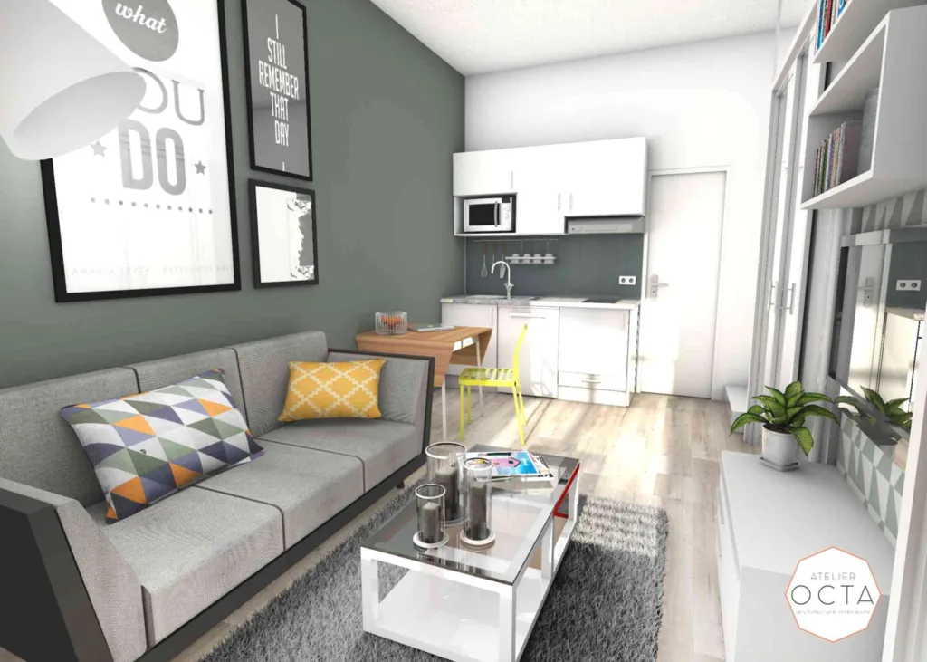 appartement T2 à villeurbanne 69100