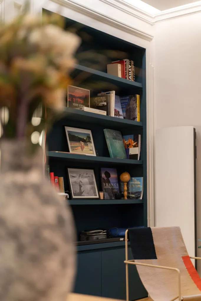 Conception et fabrication d'une bibliothèque à Lyon