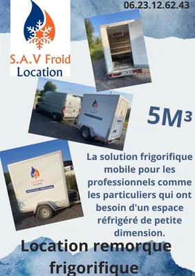Location remorque frigorifique