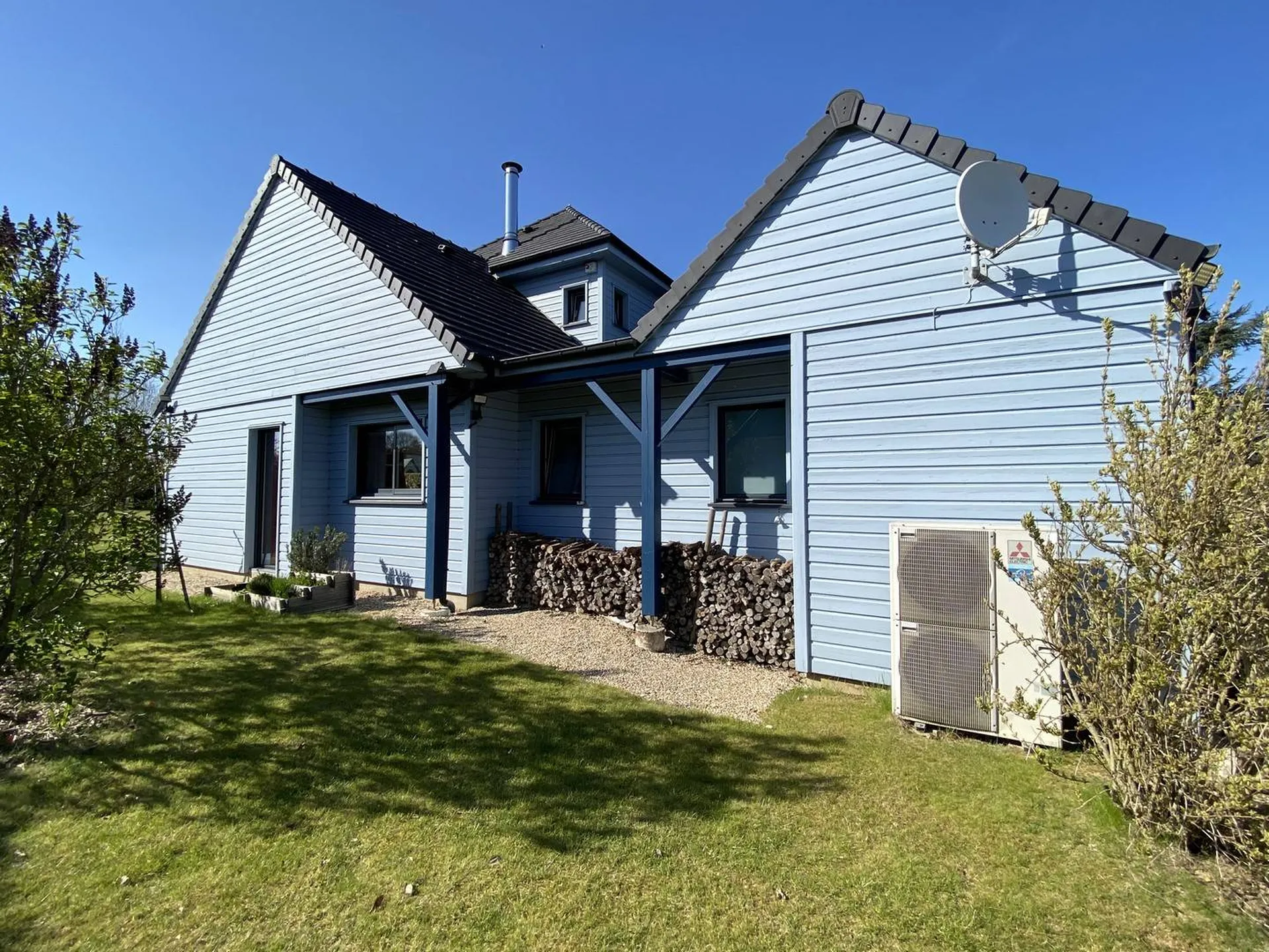 Vends maison moderne avec pompe à chaleur proche de Rouen