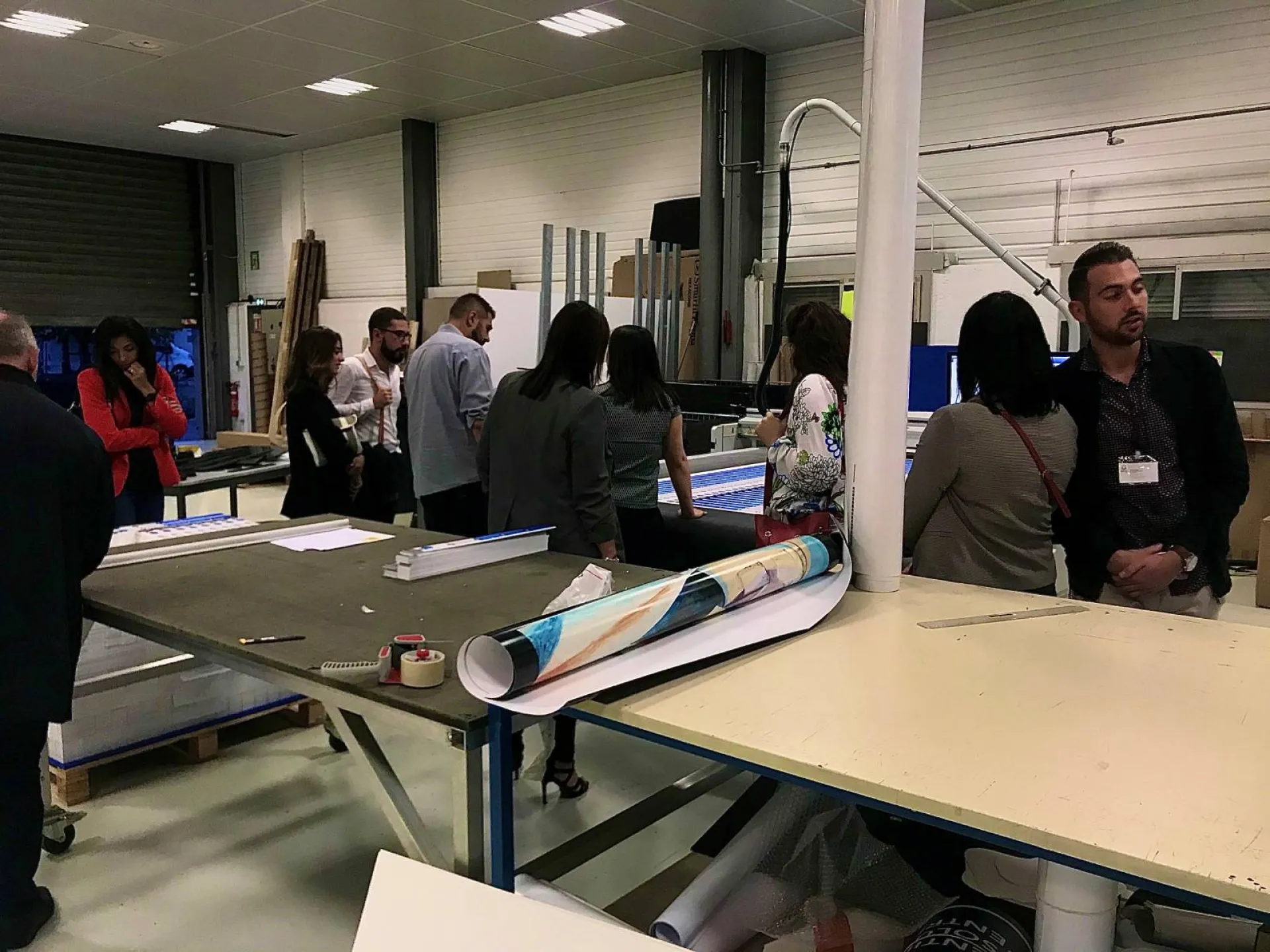 Le premier Club Business ASVEL Féminin chez AGG PRINT