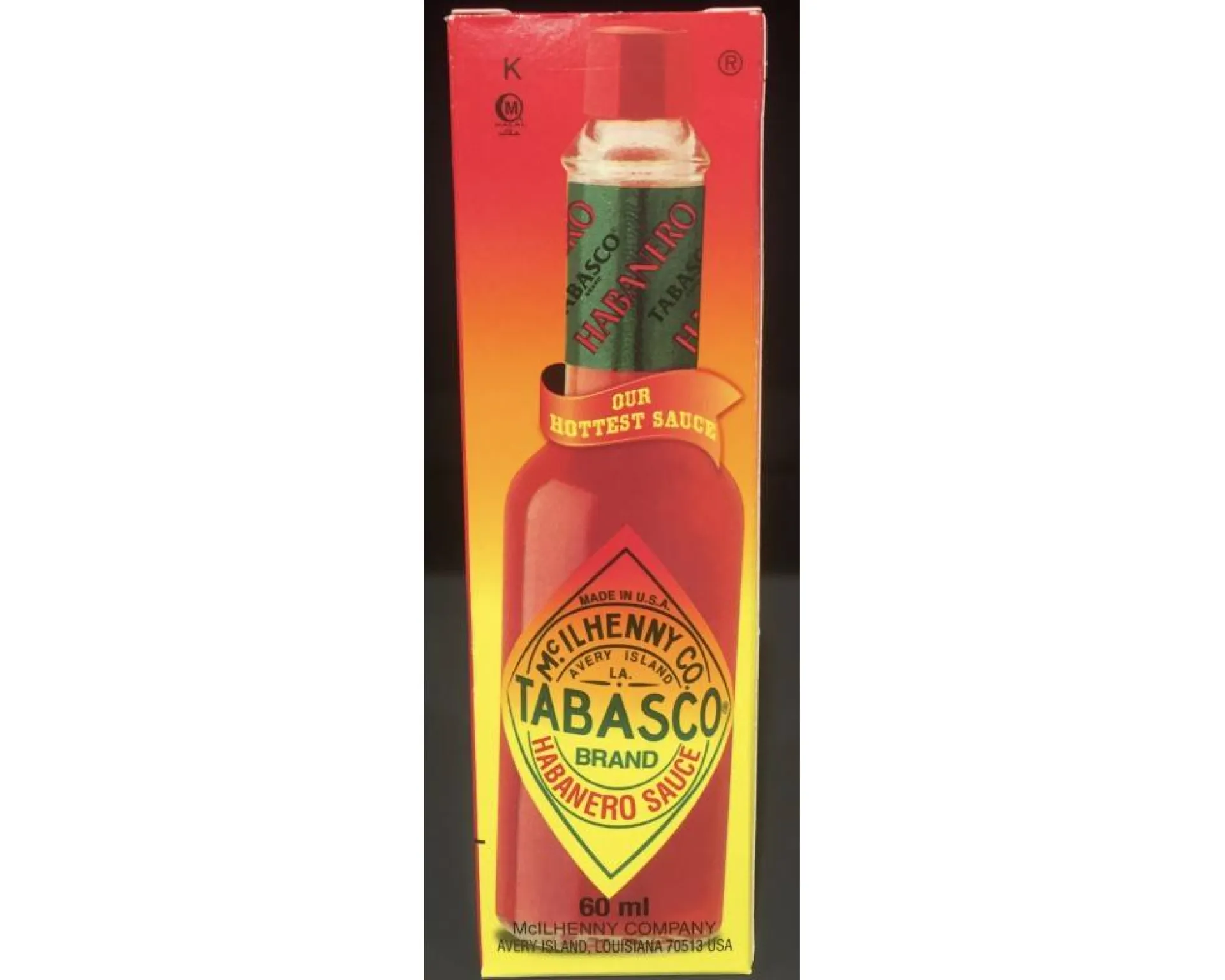 Sauce tabasco habanero