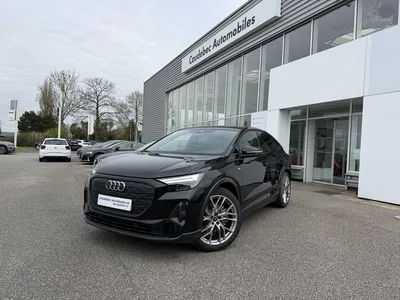 Audi Q4 e-tron d'occasion S-line 204 ch disponible chez votre concessionnaire à La Frénaye, proche Le Havre