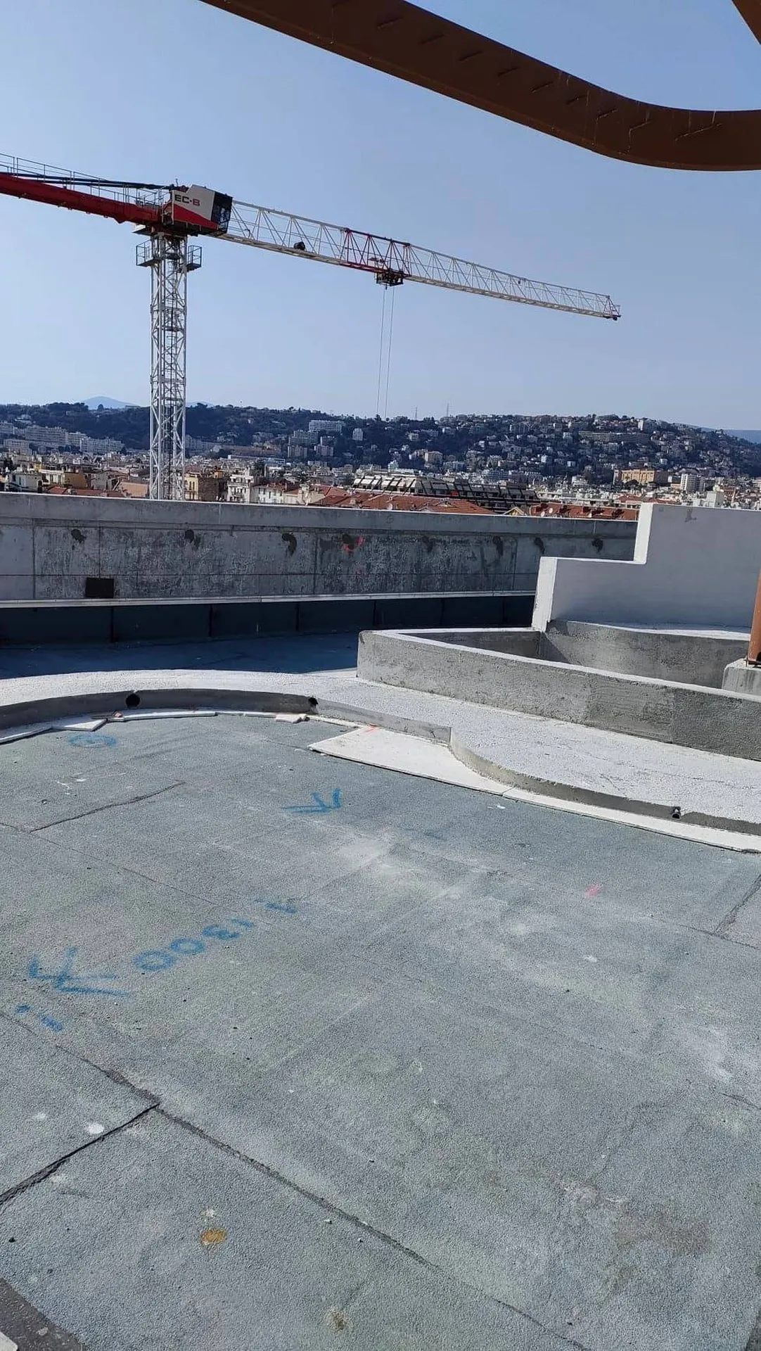 Toiture - Avant la végétalisation