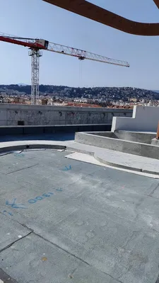 Toiture - Avant la végétalisation