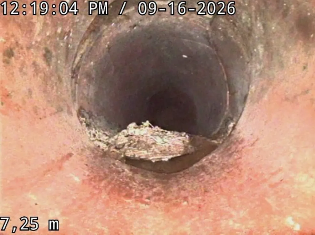 Réhabilitation d’une canalisation EV en grès par tir de gaine chez un particulier à Carpentras après inspection télévisée – ITV