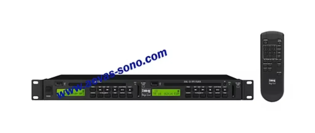 DOUBLE LECTEUR CD / USB STAGE LINE CD-120