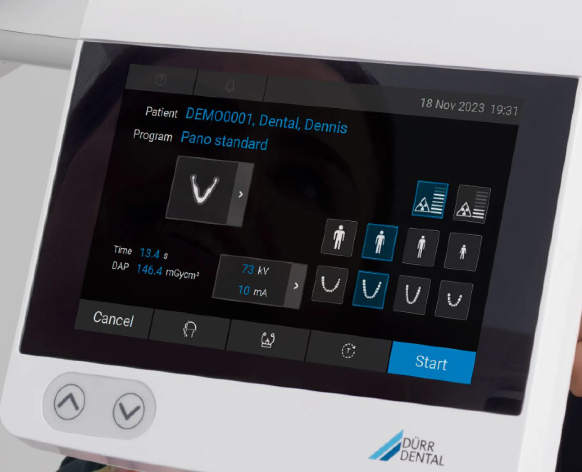 Panneau de controle VistaPano S