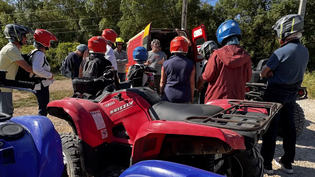 Briefing randonnée quad