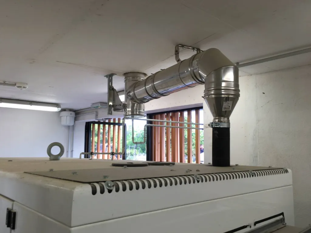 échappement groupe électrogène