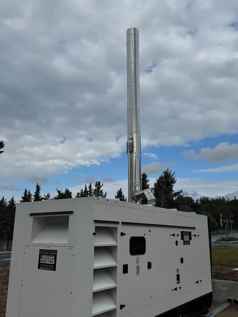 Installation d’un groupe électrogène 700 kVA pour la Clinique d’Éguilles