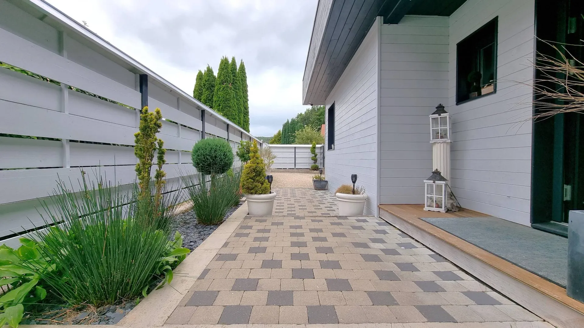 Maison en bois de 2017 située dans une  station balnéaire entre Dieppe et le Tréport 76 Normandie