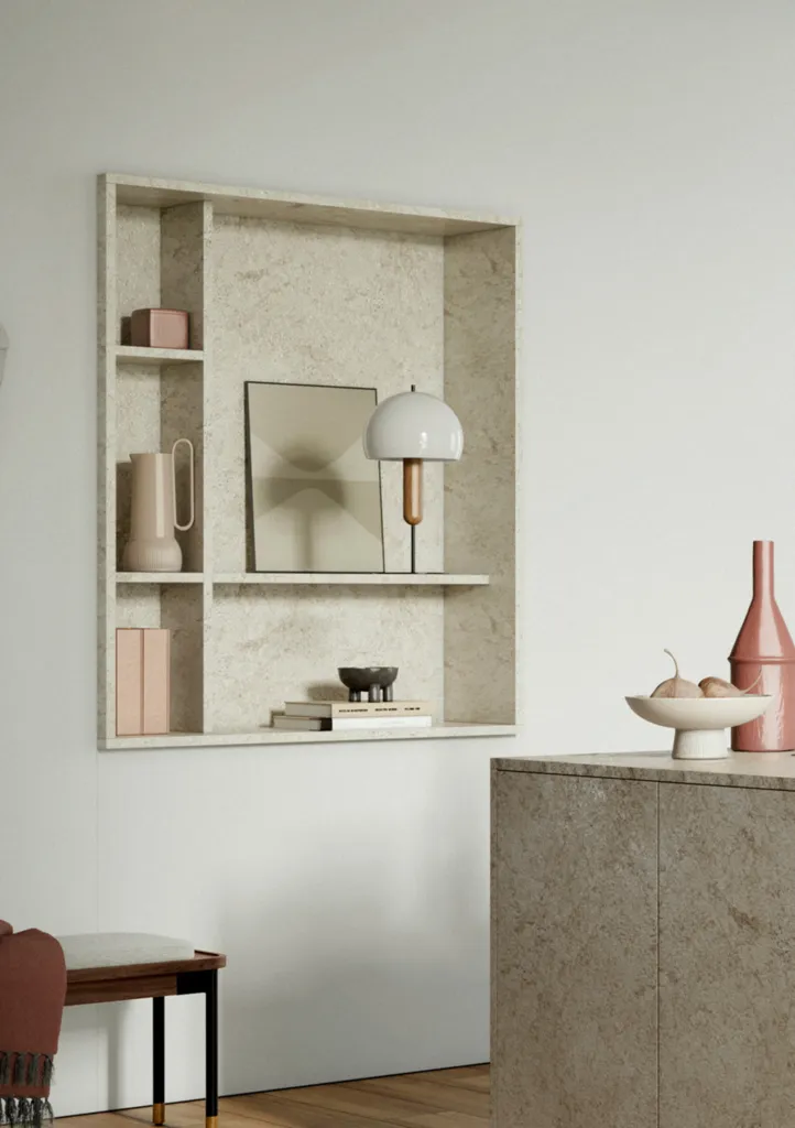 Alliance de douceur et de caractère : une harmonie entre façades unies et textures pierre