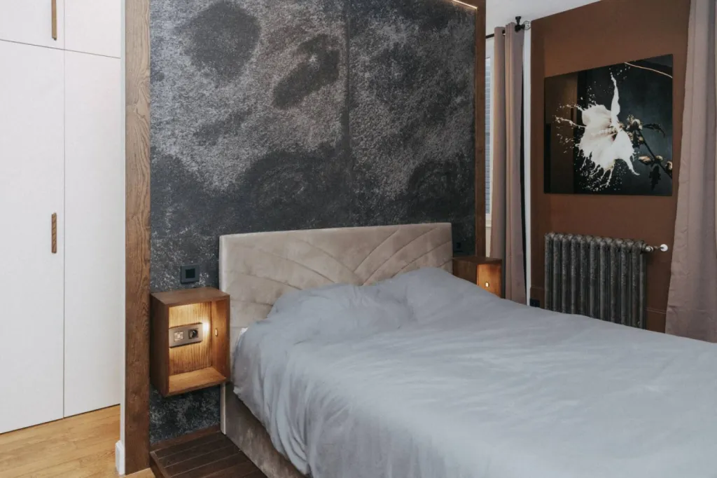 Fabrication d'un lit et feuille de pierre à Saint cyr au monts d'or