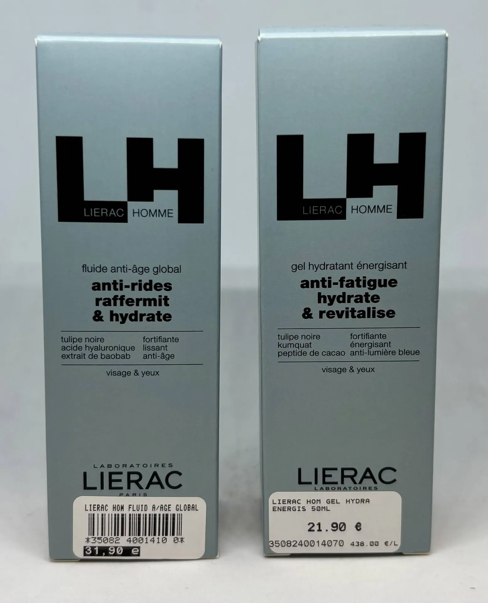 fluide anti-âge / gel hydratant énergisant 