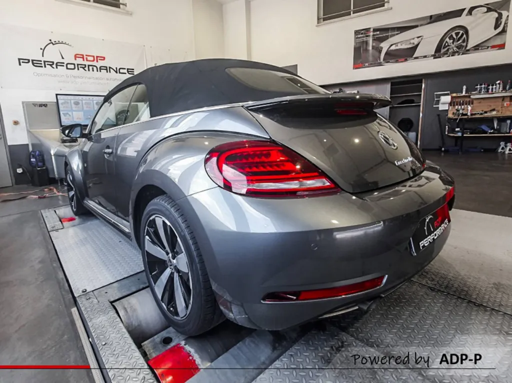 Reprogrammation moteur Stage 1 + Conversion bio éthanol E85 Volkswagen New Beetle 1.2 TSI 105 PS | ADP Performance Aix en Provence