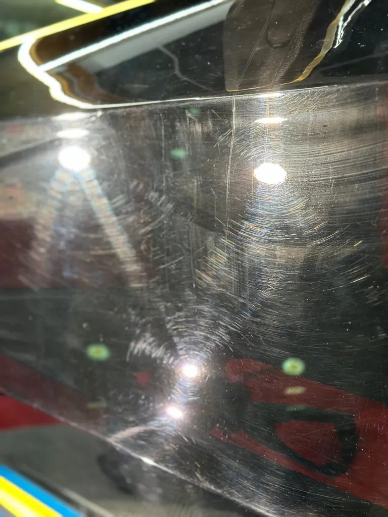 Rénovation carrosserie polissage traitement céramique Lyon Ford Mustang Shelby GT 500