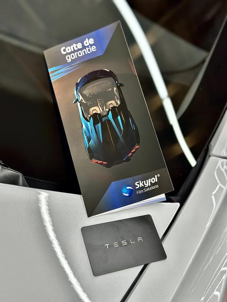 film de protection carrosserie PPF Lyon anti rayures tesla model 3 