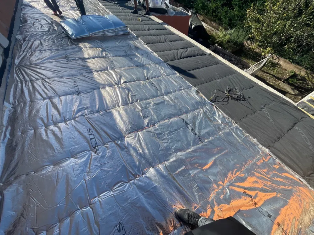 Réfection d’une toiture avec isolation sur Martigues