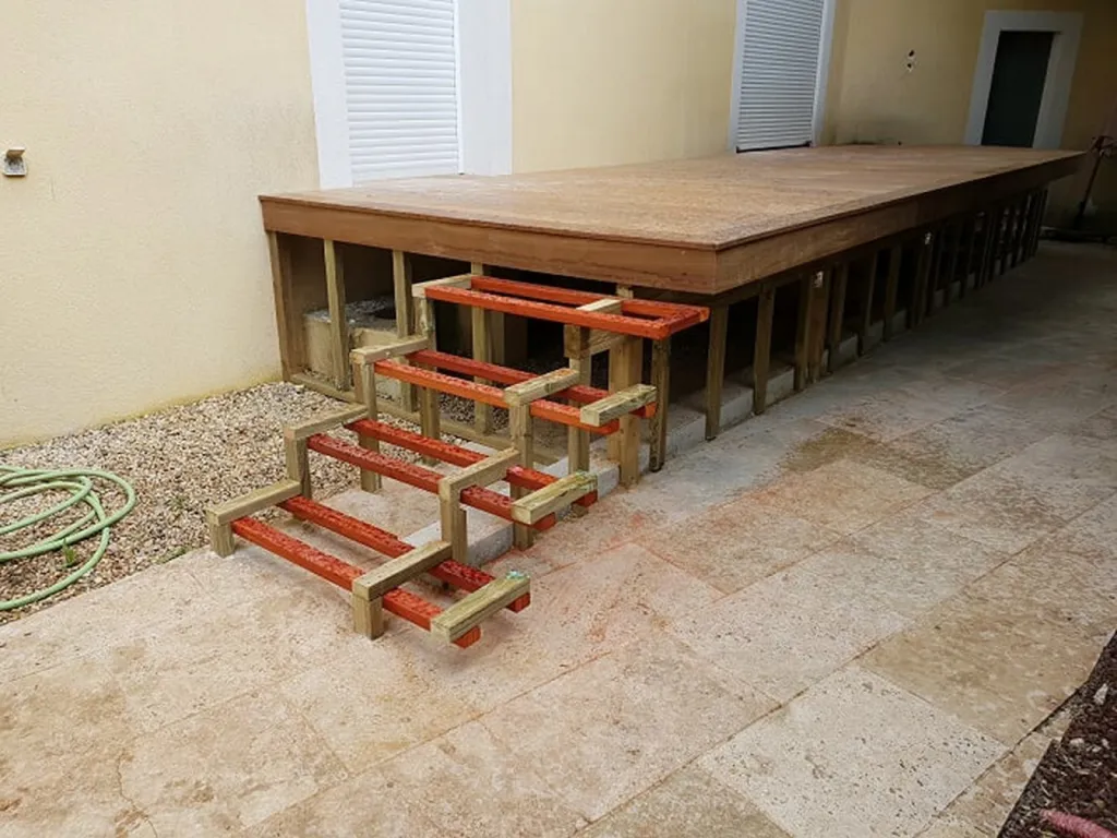 Terrasse en Ipé
