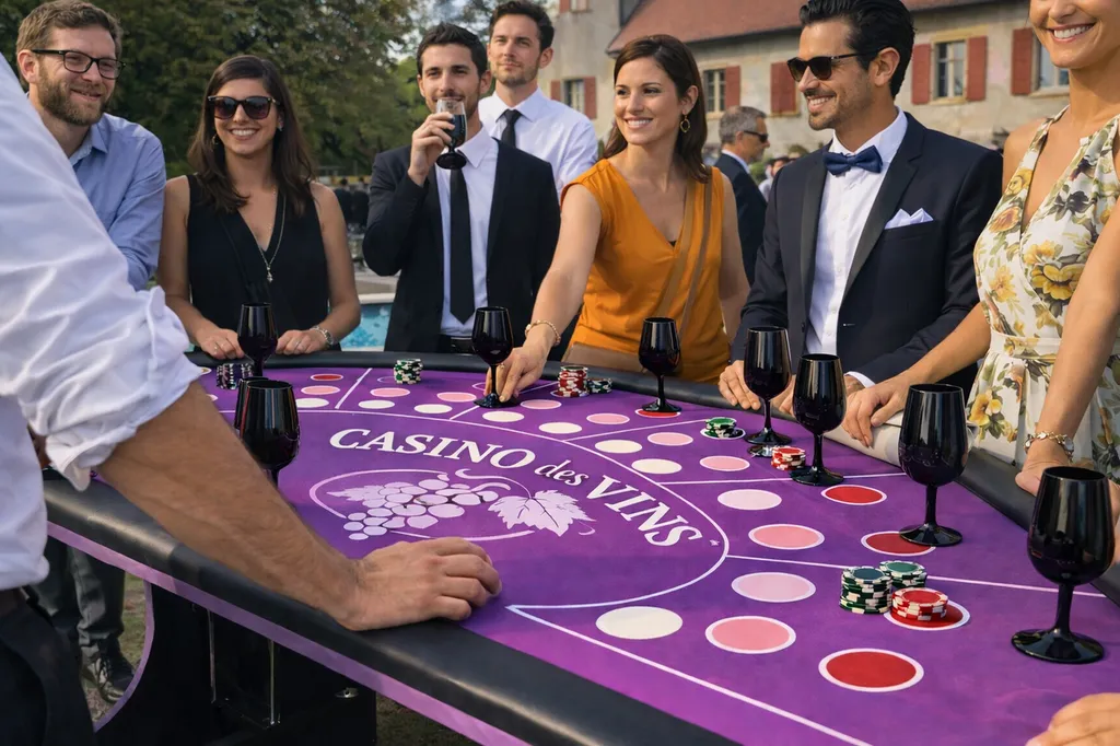 animation casino gourmand des vins ECC Marseille 