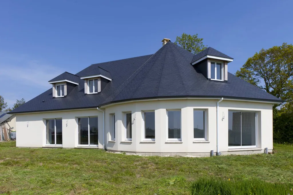 Construction d’une maison à étage avec plancher béton proche de Pont-Audemer 27