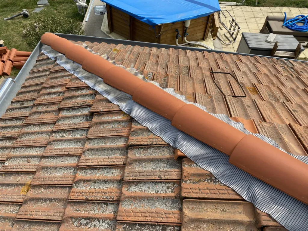 pose closoir faitage sur aix