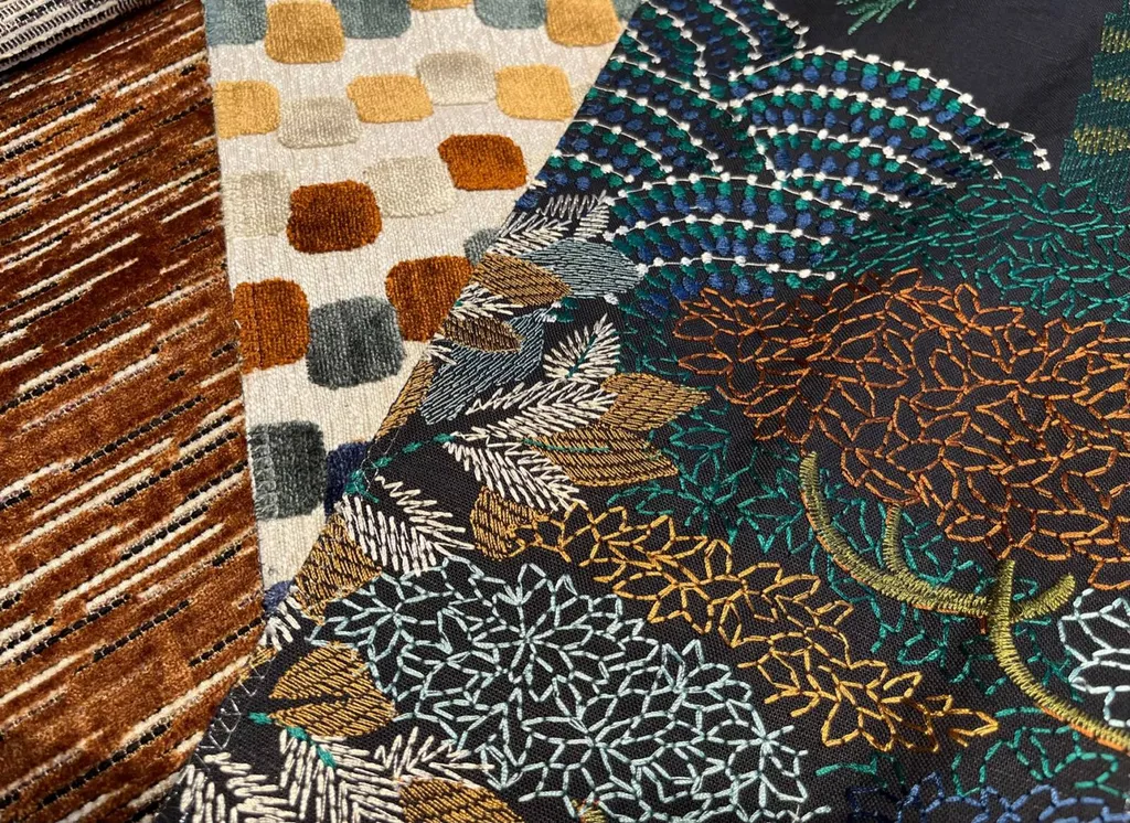 La collection de tissus Casamance  VOYAGE IMAGINAIRE dans votre boutique à Lyon
