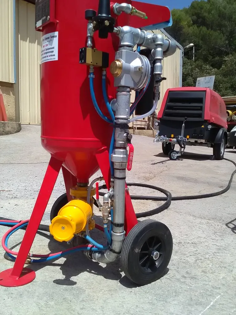 aérogommeuse haut de gamme 