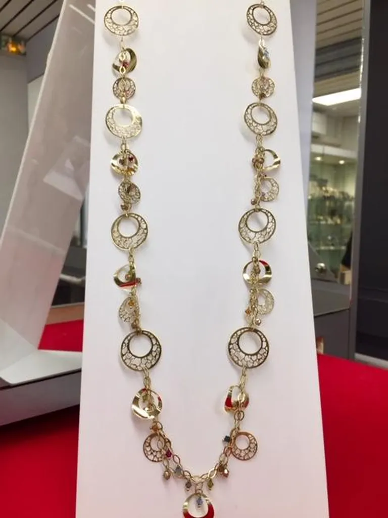 Sautoir Or 750/1000ème avec pierres Or Ligne La Teste