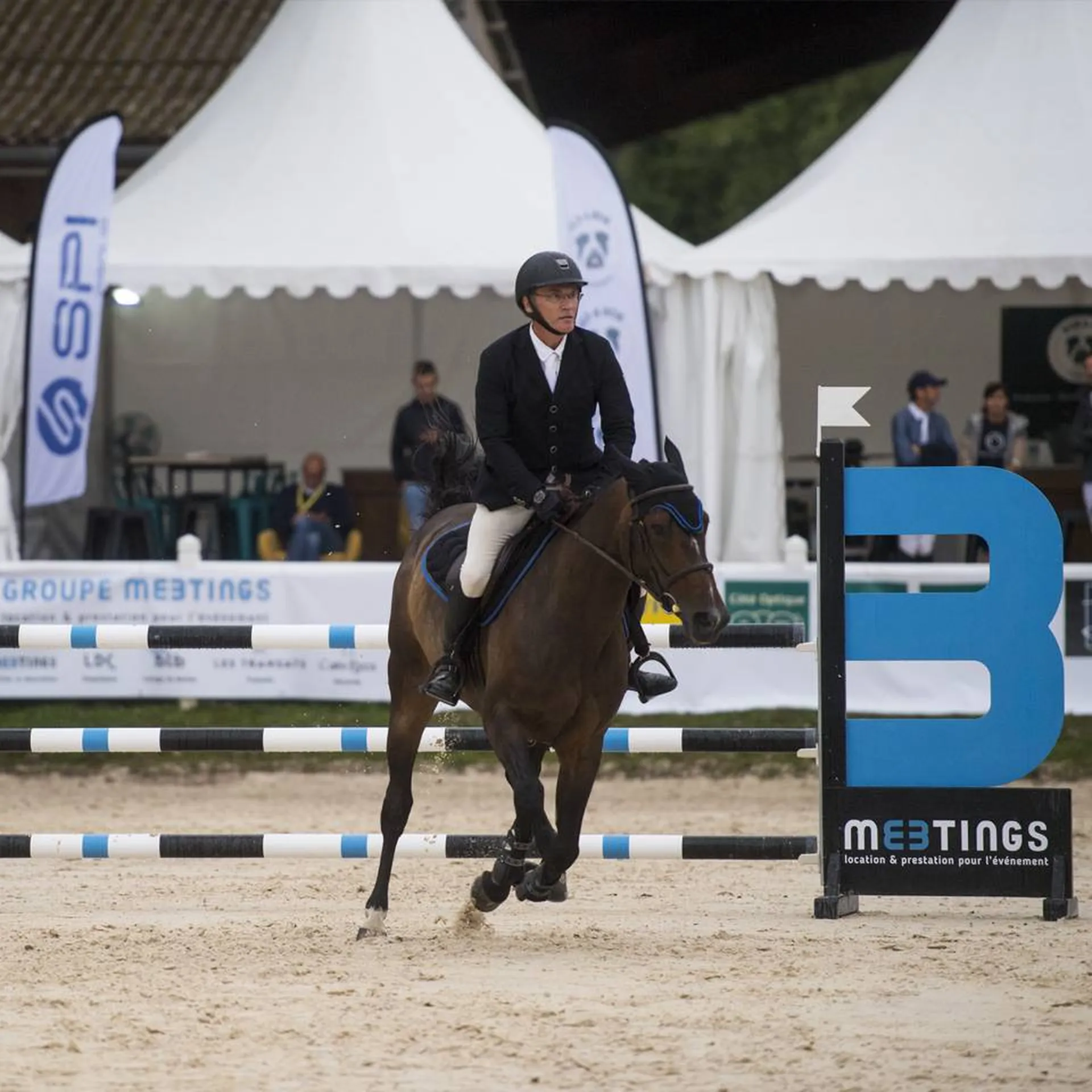 Le Jumping s'est déroulé aux alentours de Lyon