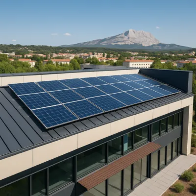 Une toiture en photovoltaïque pour les professionnels à Aix en Provence 