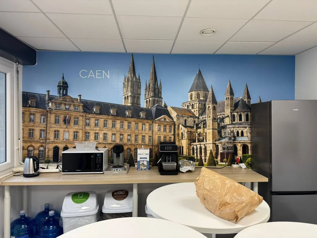 Design visuel CAEN par la société TDC