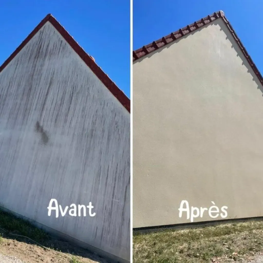 Service professionnel de nettoyage de crépi extérieur pour maisons individuelles à Talence