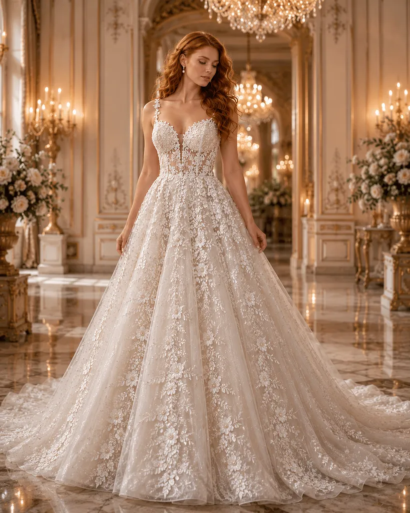 Robe de mariée princesse Marignane 