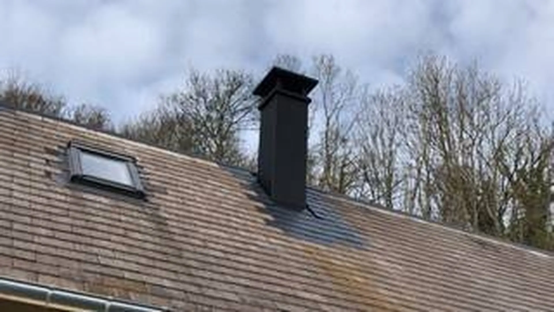 Rénovation d'une souche de cheminée extérieure en 