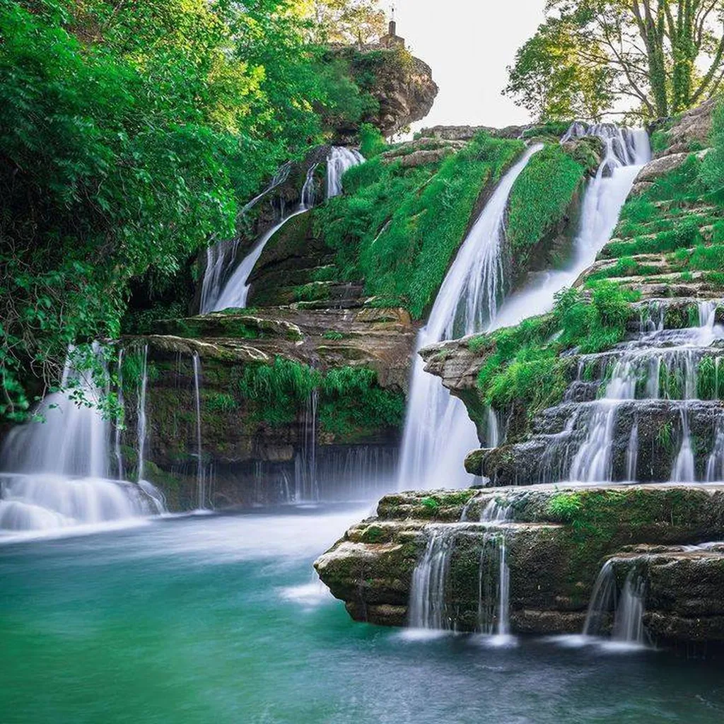 Les cascades de Navacelles proche du camping bord de mer à Vias Plage