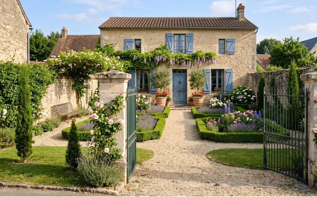 Création d'un parc à la française à Cognac : donnez un style chic et historique à l'entrée de votre maison