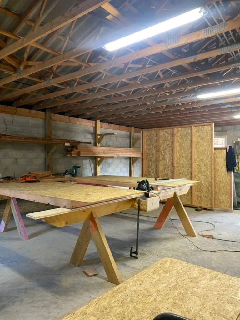 Fabrication de murs en ossature bois à Toulon