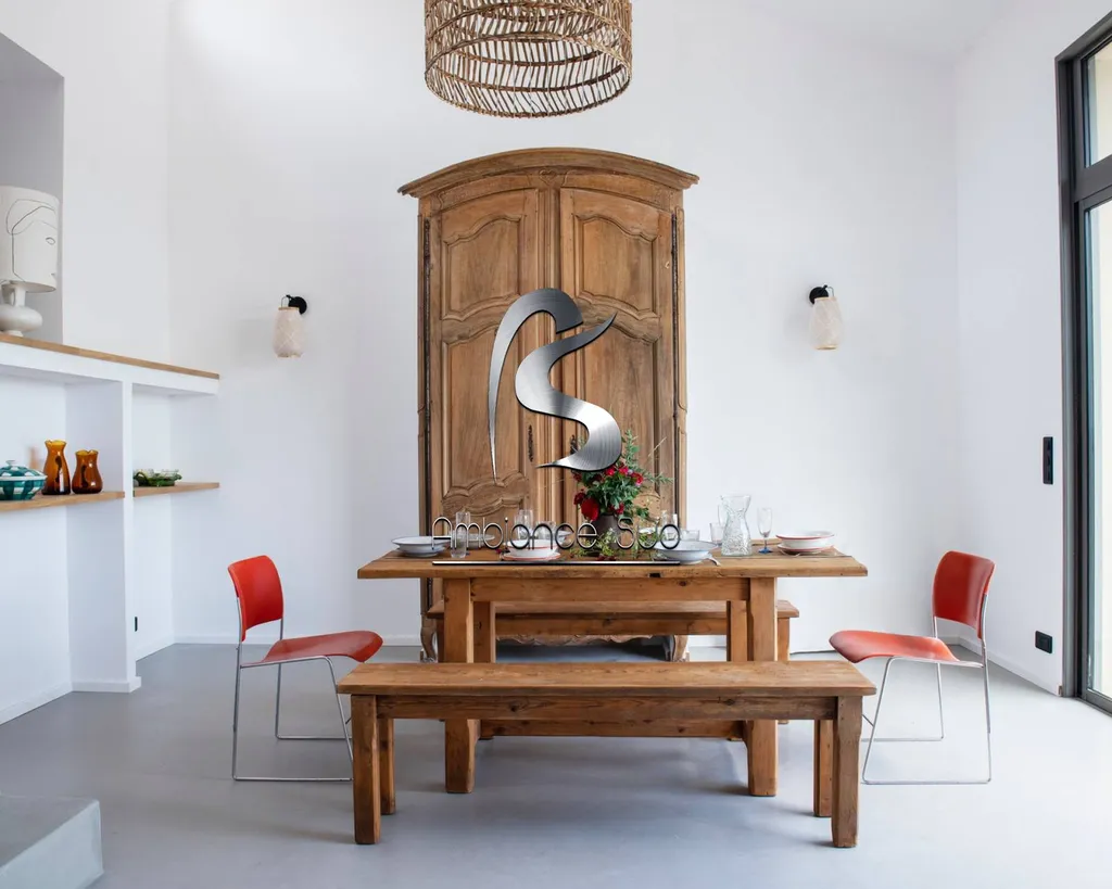 Sol en béton ciré décoratif avec un produit industriel à la Seyne sur mer