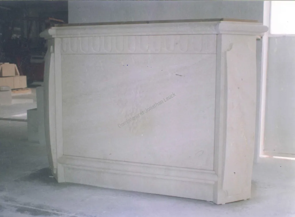 Comptoir de style en pierre d'Estaillades