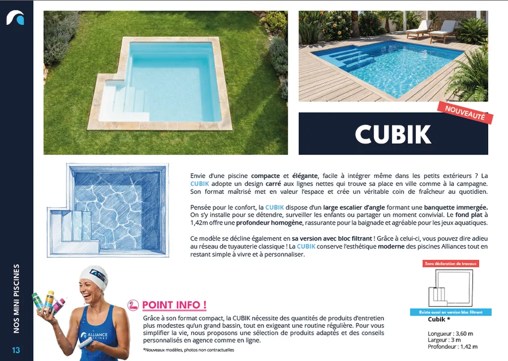 Exemple de page sur la cubik