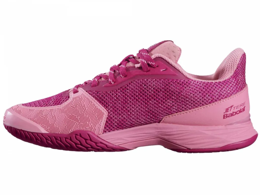 packshot chaussure babolat rose intérieur