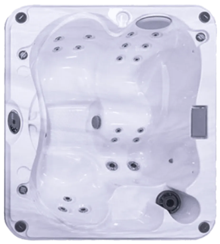 Spas Jacuzzi® J-215 : Le spa compact, haut de gamme et convivial