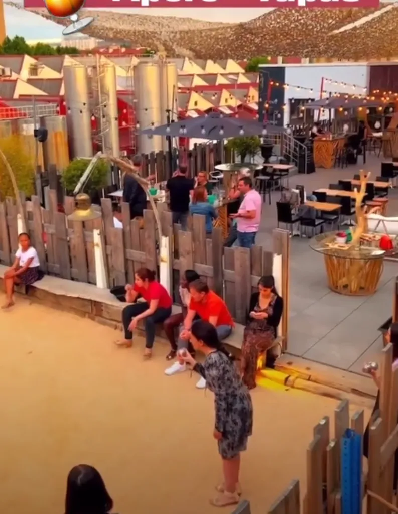 Équipe de collaborateurs profitant d'un barbecue d'entreprise et pétanque à Marseille