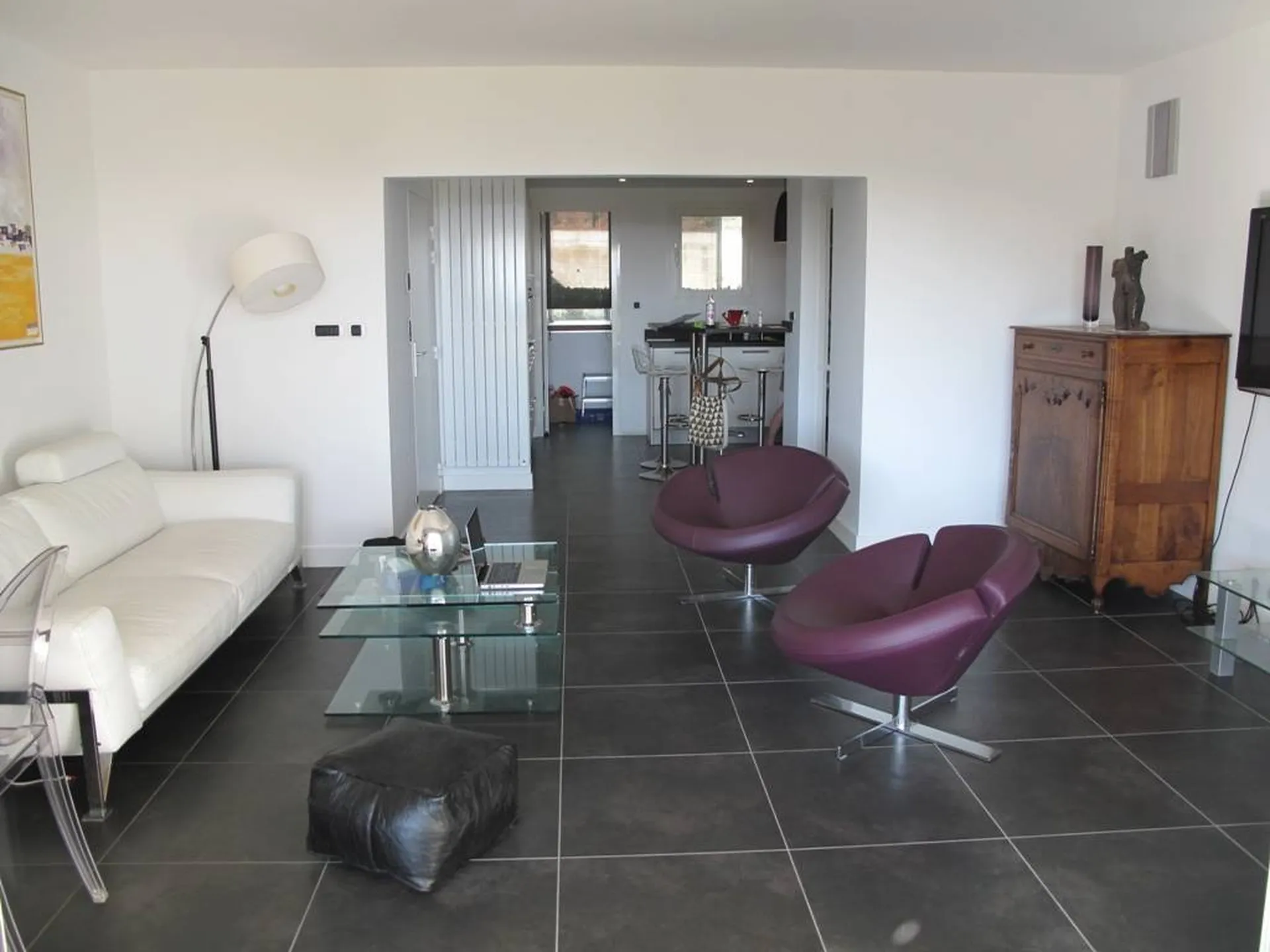 Cassis type 3 terrasse vue mer en vente