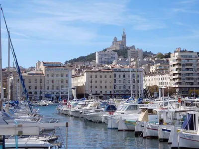 Marchés aux poissons du Vieux port de Marseille 