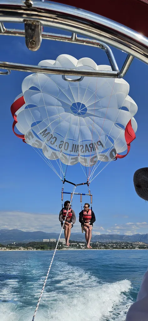 Parachute ascensionnel vol duo à Marseille Sojet 13