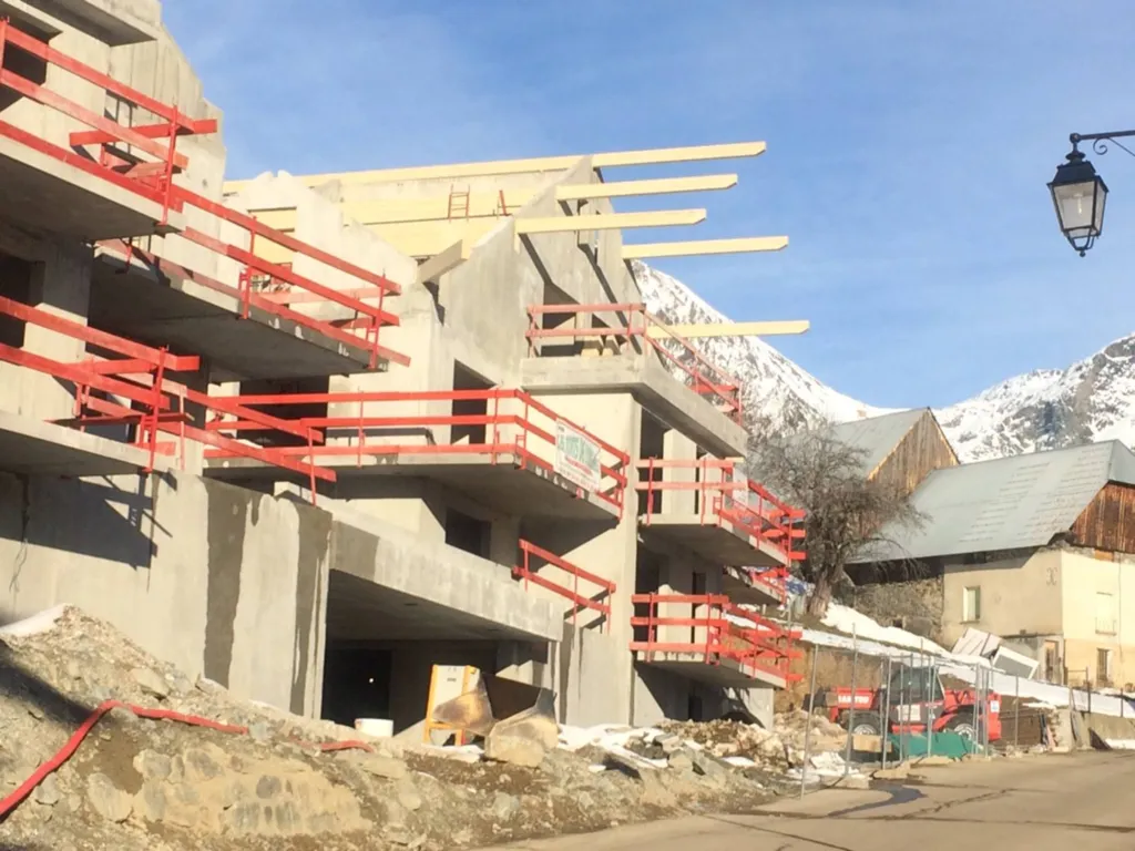 Batiment B avancement travaux au 29/01/2016