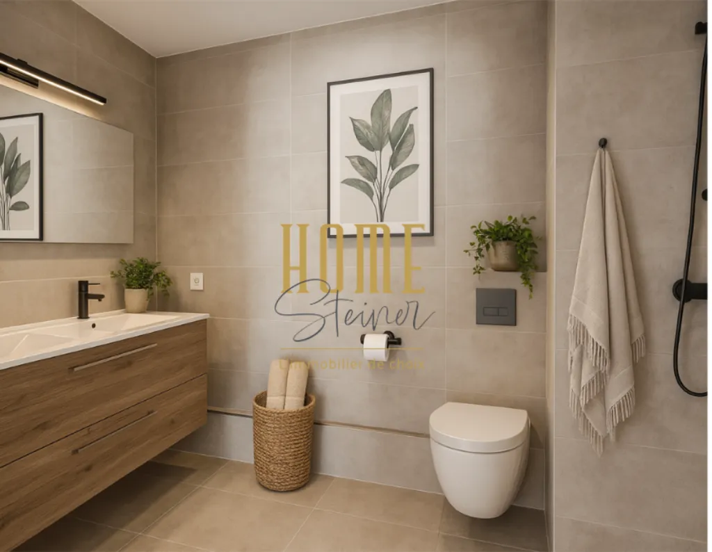 Salle de bain moderne à Herrlisheim